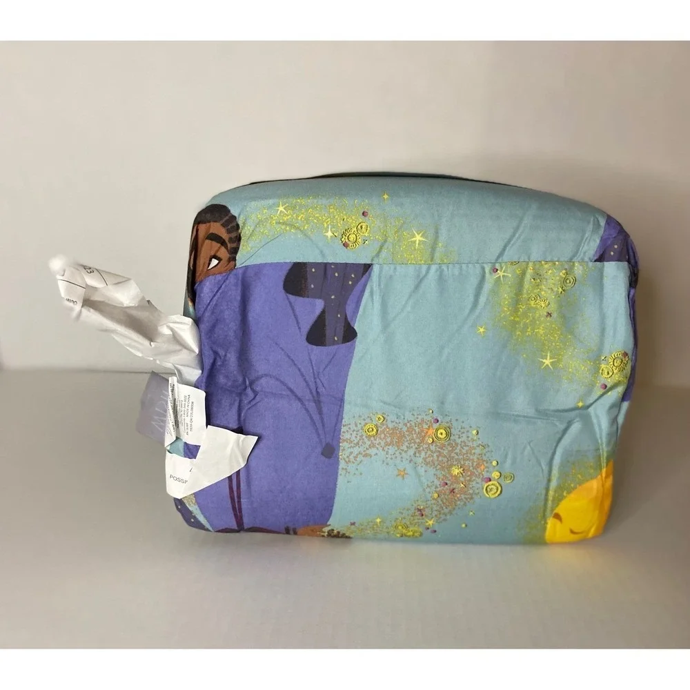 Disney Wish 2 Piece‎ Reversible Comforter Set Twin Full Asha Star Bedding Blue
